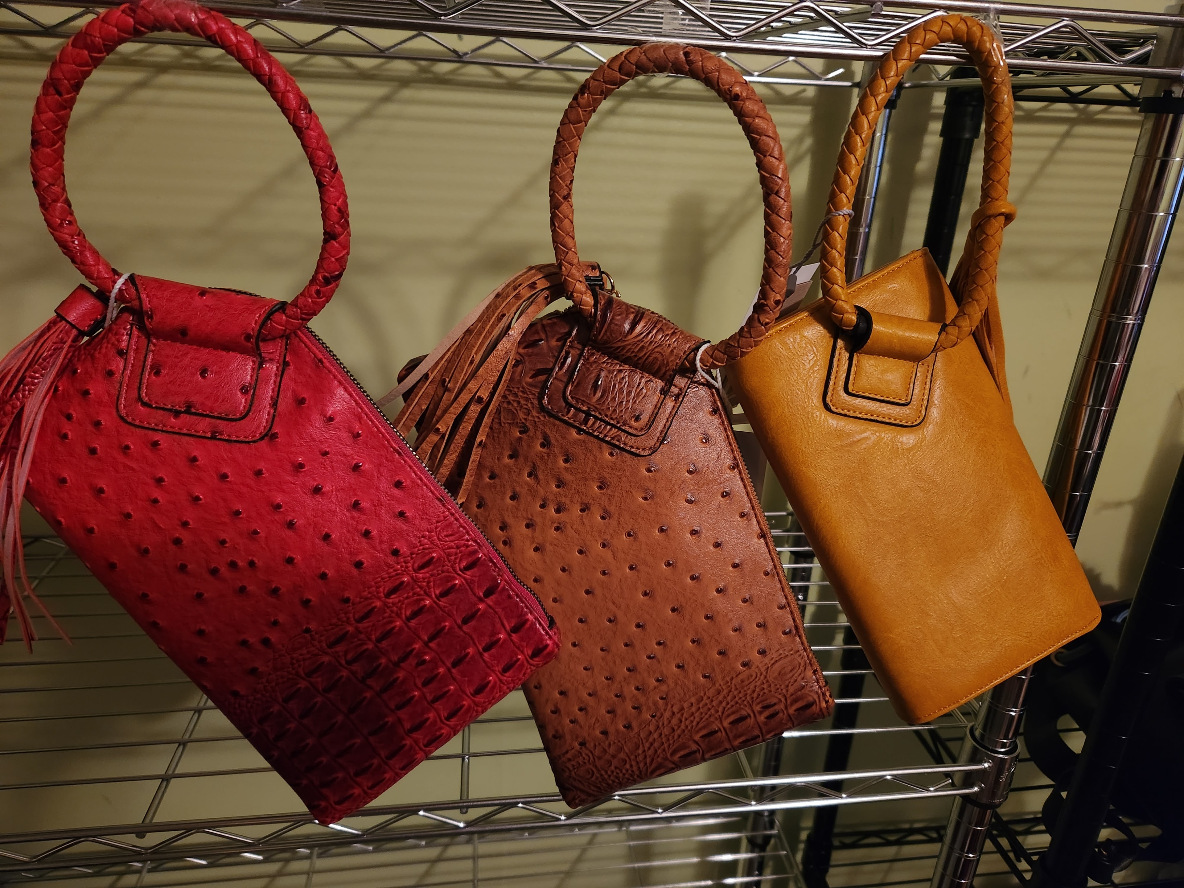 Vegan Leather Wristlets